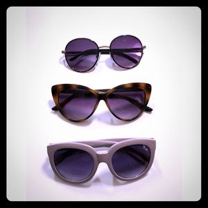♥️BUNDLE of 3 sunglasses👓